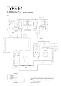 One-Bernam-Floor-Plan-5-bedroom-type-E1
